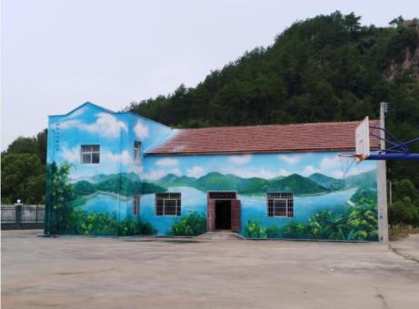 合阳彩绘墙绘一般制作的位置