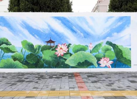 合阳墙绘施工材料制作工艺说明