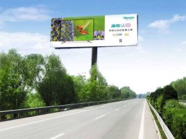 合阳高速擎天柱广告牌的特点和优势