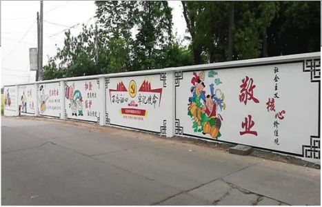 合阳手绘墙画在现实中主要有哪些应用？