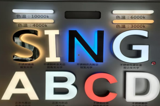 合阳发光字的寿命