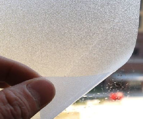 合阳玻璃门外面粘广告用什么材料好？